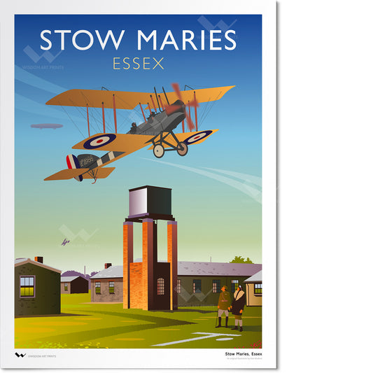 Stow Maries (historic Royal Flying Corps aerodrome) Art Print
