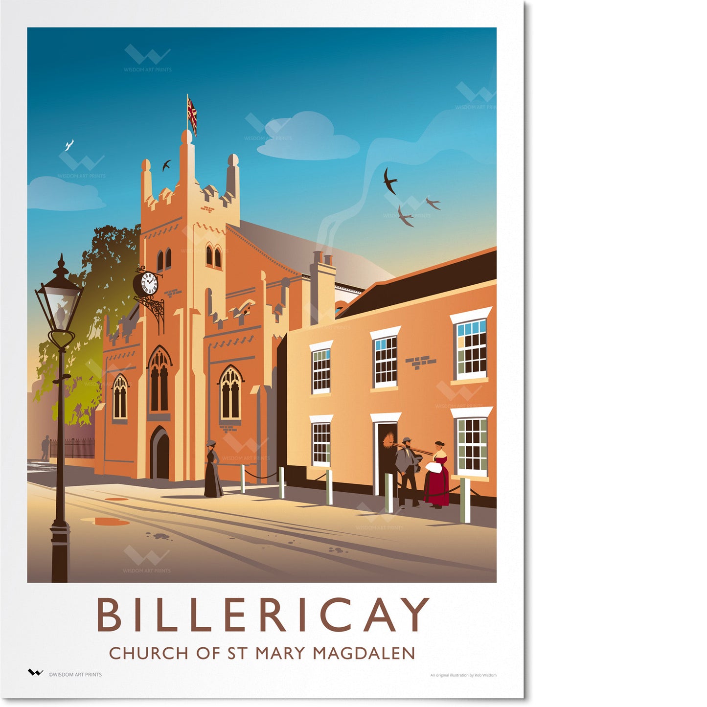 Billericay, Essex Travel Poster