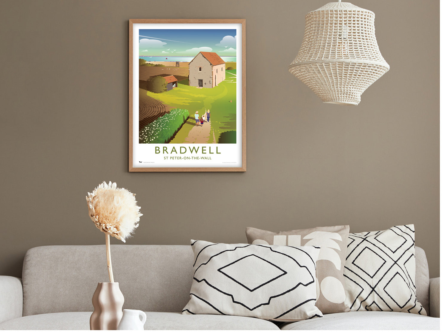 Bradwell-on-Sea, Essex Travel Poster