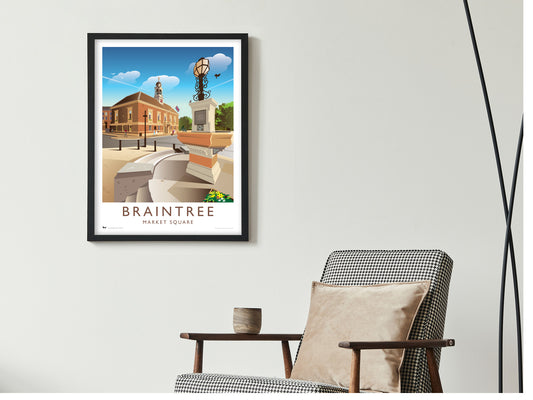 Braintree, Essex Travel Poster