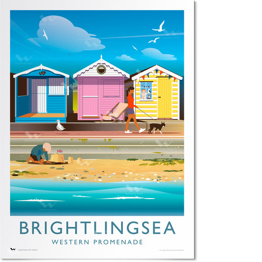 Brightlingsea Travel Poster
