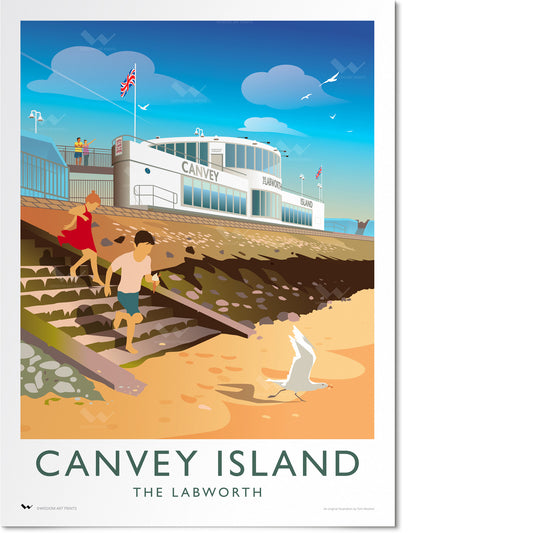 Canvey Island Travel Poster