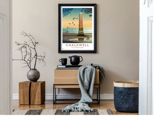 Southend - Chalkwell Travel Poster