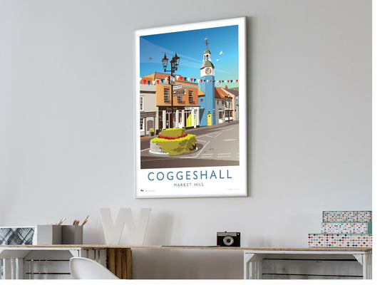 Coggeshall, Essex Travel Poster