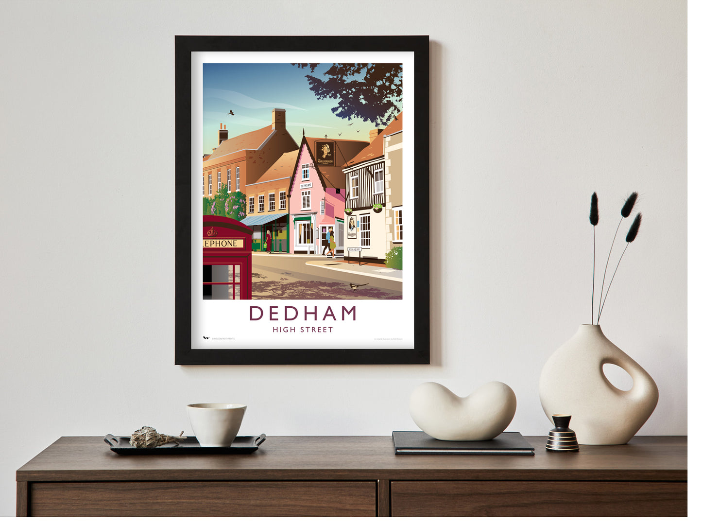 Dedham, Essex Travel Poster