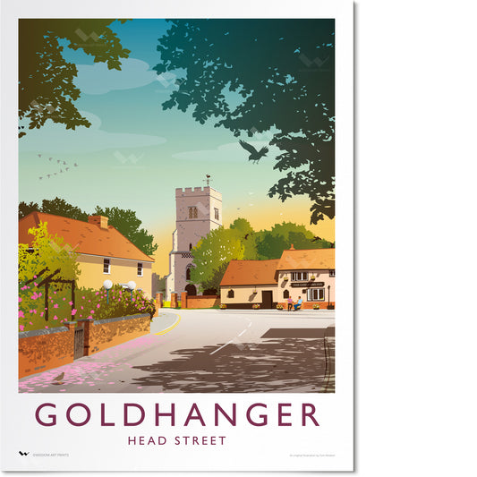 Goldhanger Travel Poster