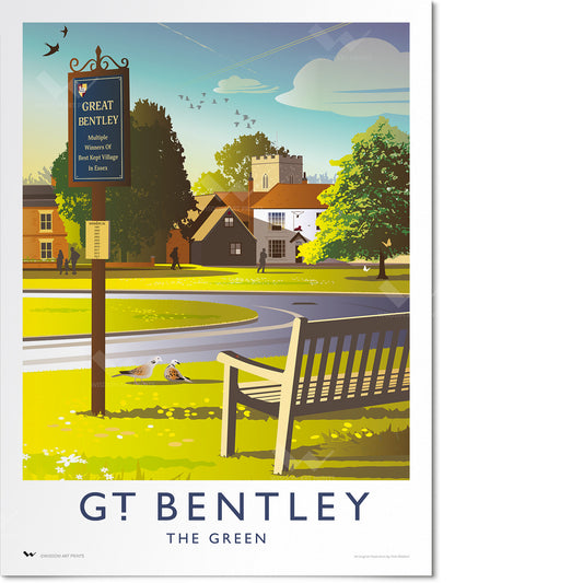 Gt Bentley Essex Travel Poster