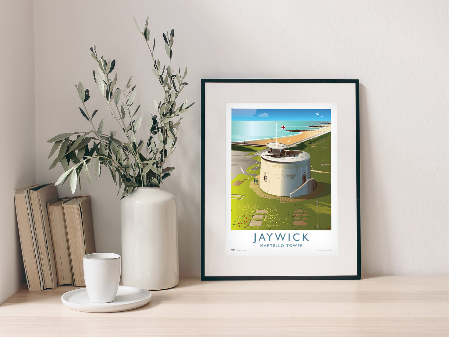 Jaywick, Essex Travel Poster – Wisdom Art Prints