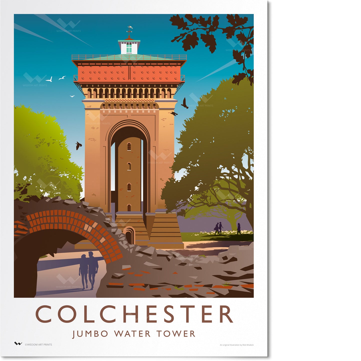 Jumbo, Colchester, Essex Travel Poster