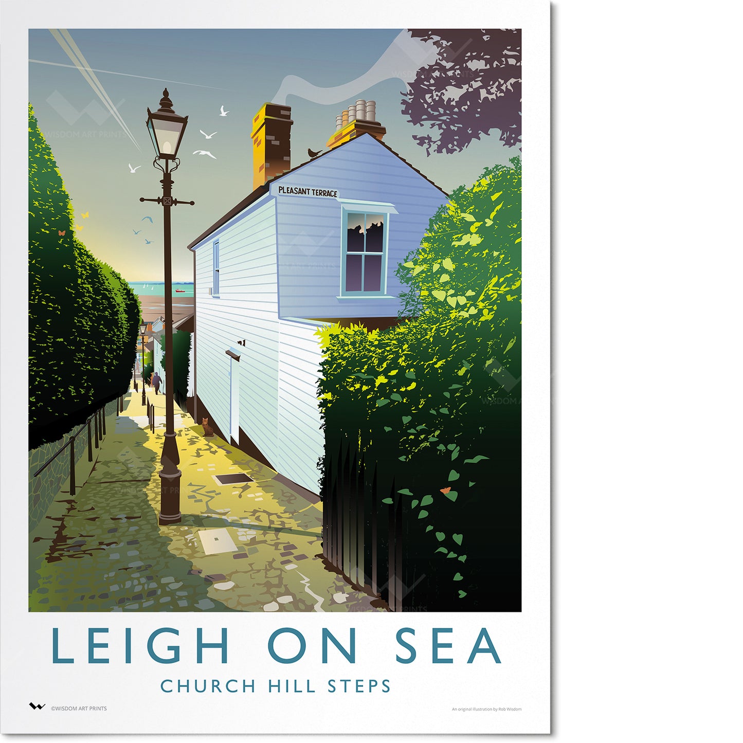 Leigh-on-Sea, Southend travel poster