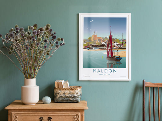 Hythe Quay, Maldon Travel Poster
