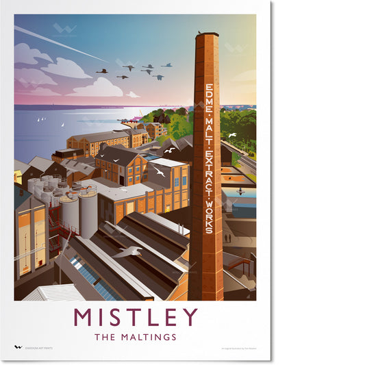 Mistley, Essex Travel Poster