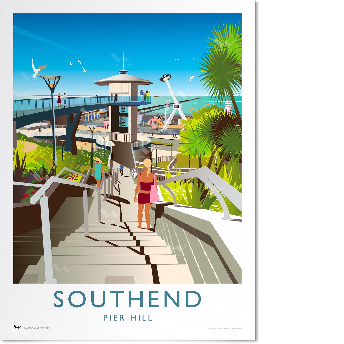 Southend-on-Sea Travel Poster