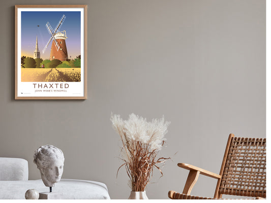 John Webb's Windmill, Thaxted Travel Poster