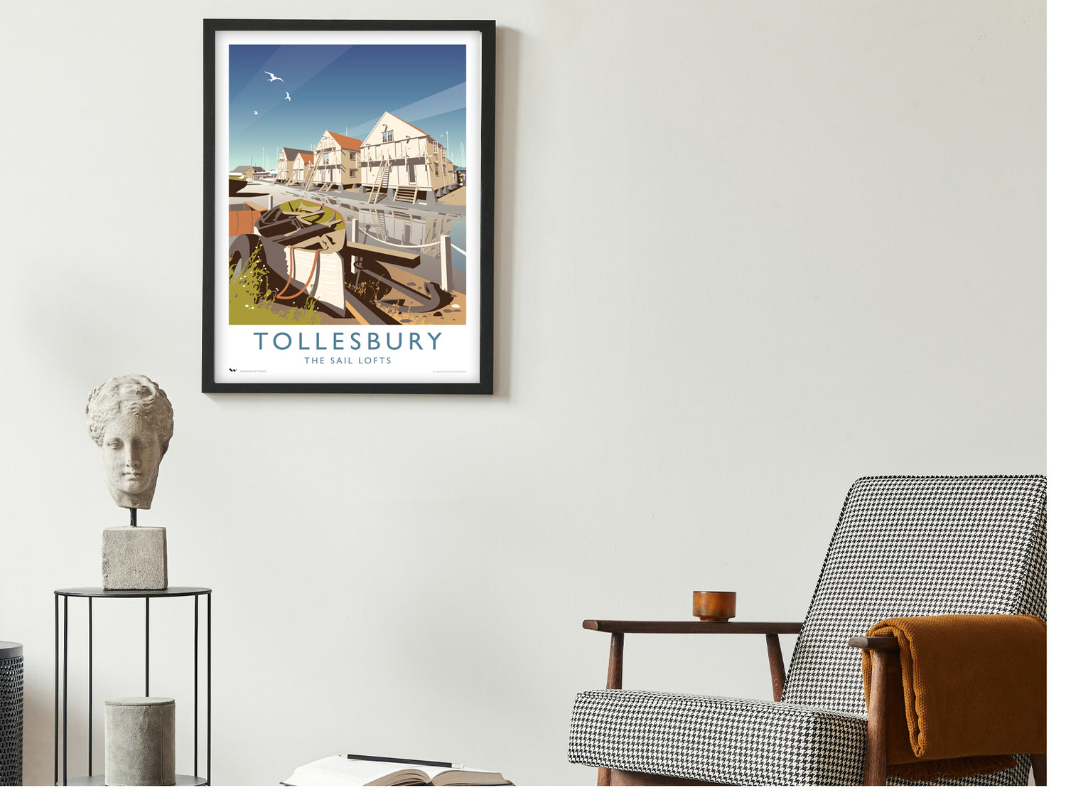 Tollesbury Travel Poster