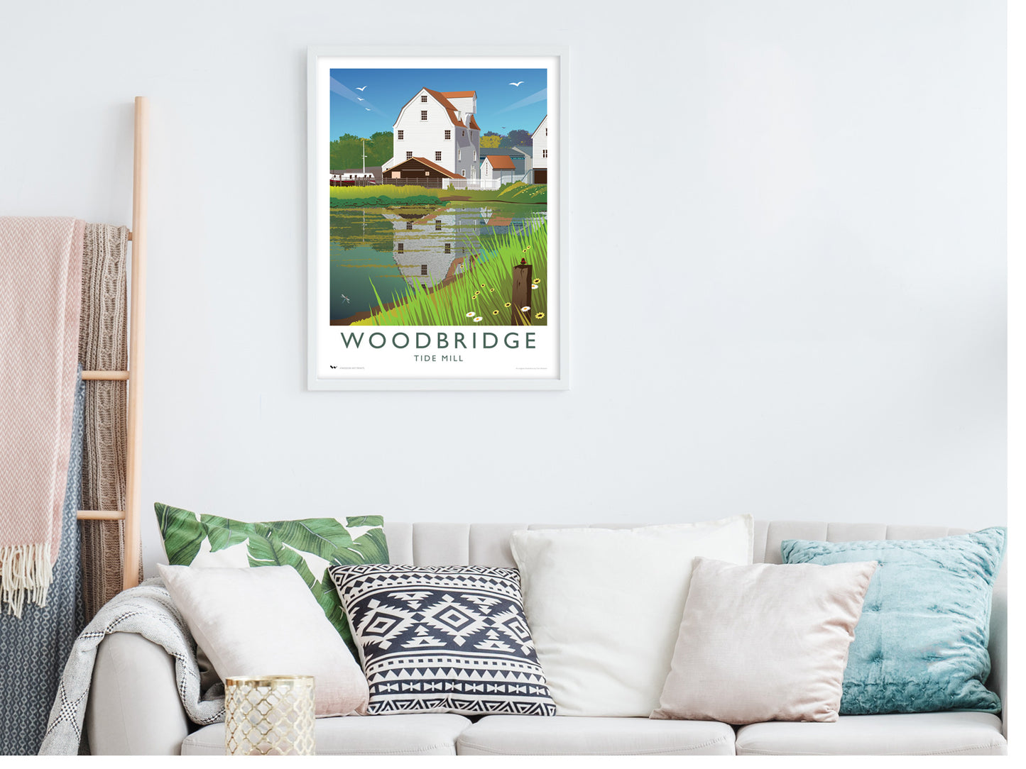Woodbridge, Suffolk Travel Poster