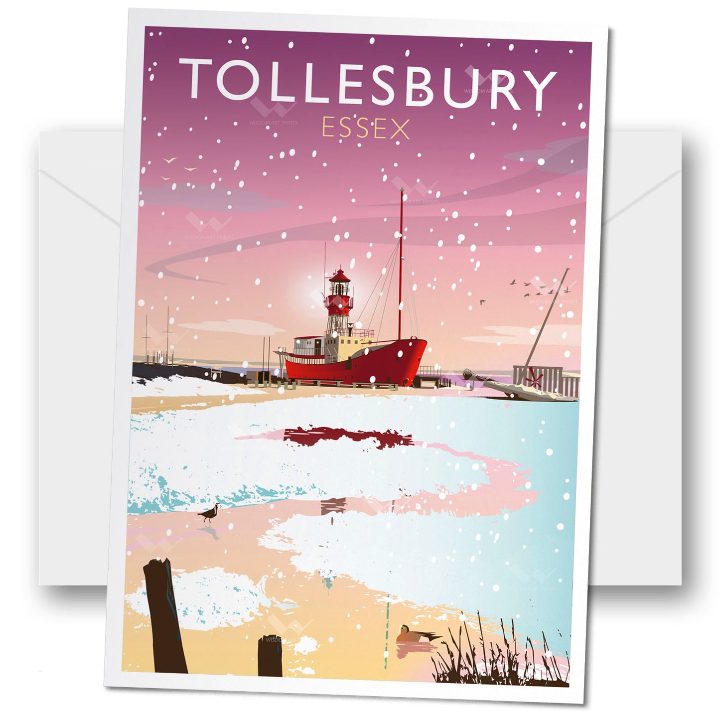 Tollesbury Lightship, Essex (Christmas)