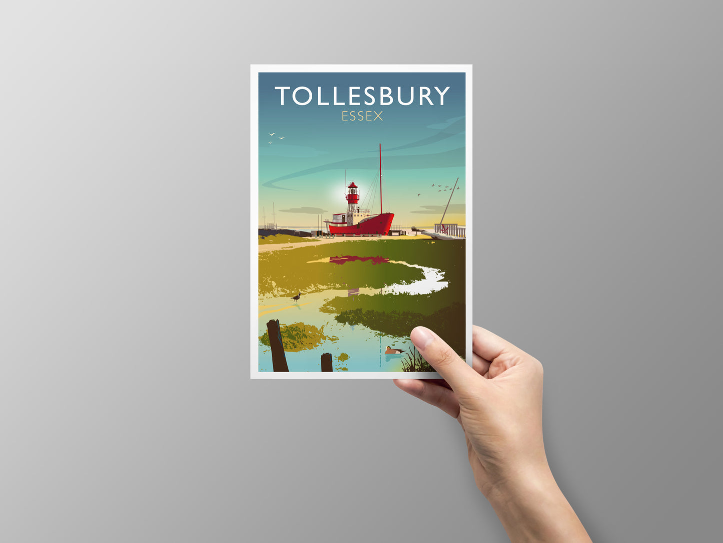 Tollesbury, Essex Greeting Card