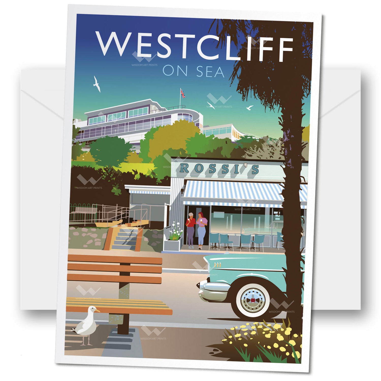 Westcliff-on-Sea, Southend-on-Sea, Essex Greeting Card