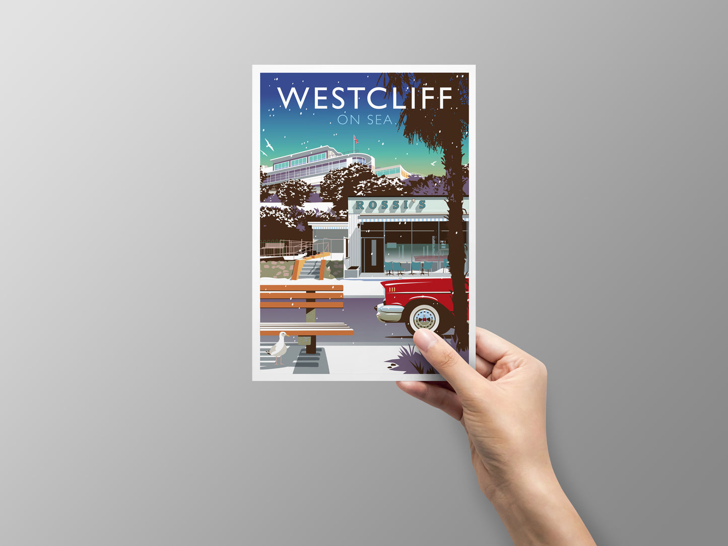 Westcliff, Essex Xmas Card
