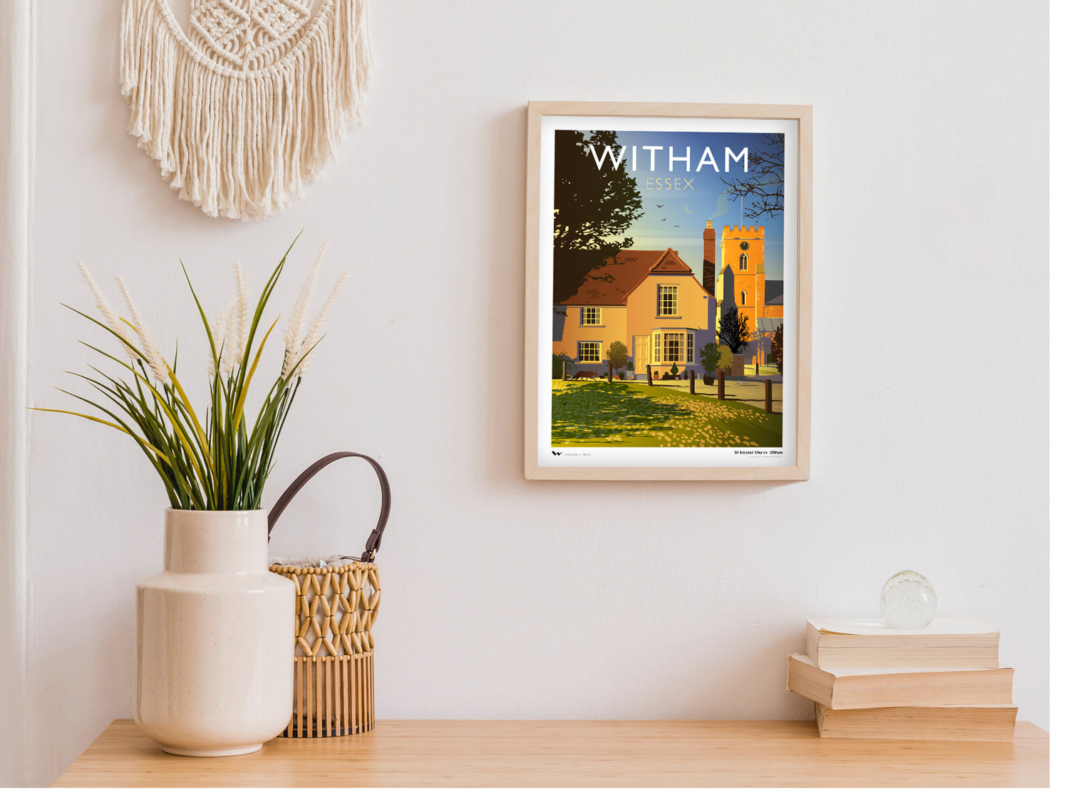 Witham, Essex Art Print