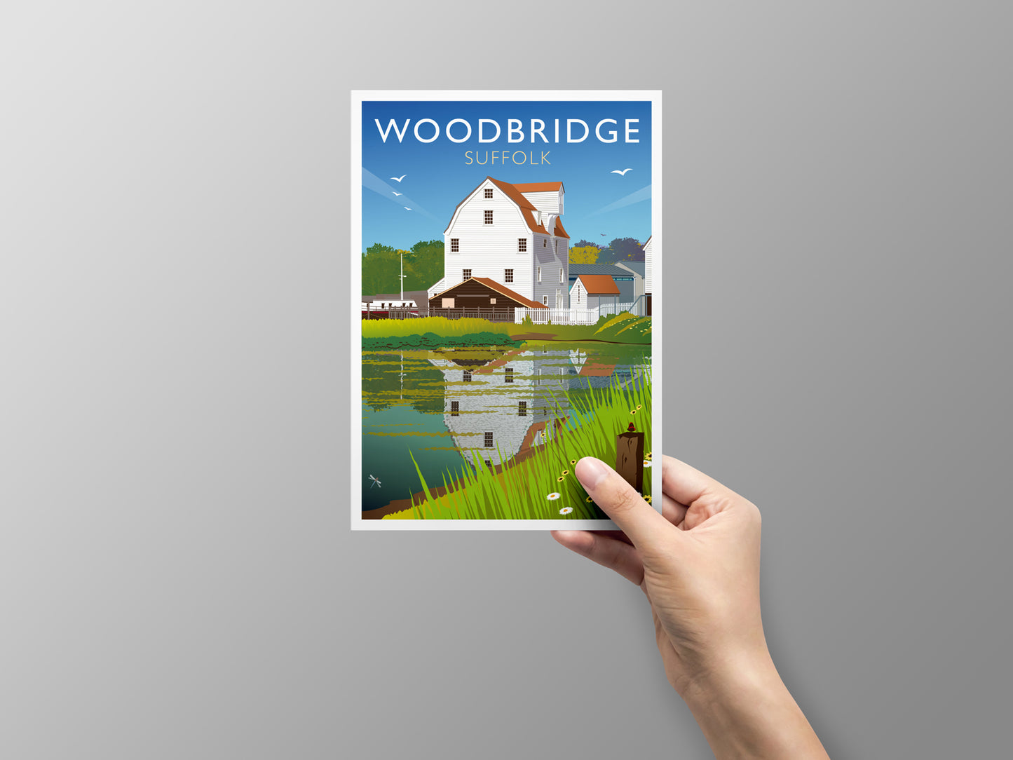 Woodbridge, Suffolk Greeting Card