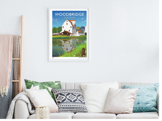 Woodbridge Tide Mill Art Print