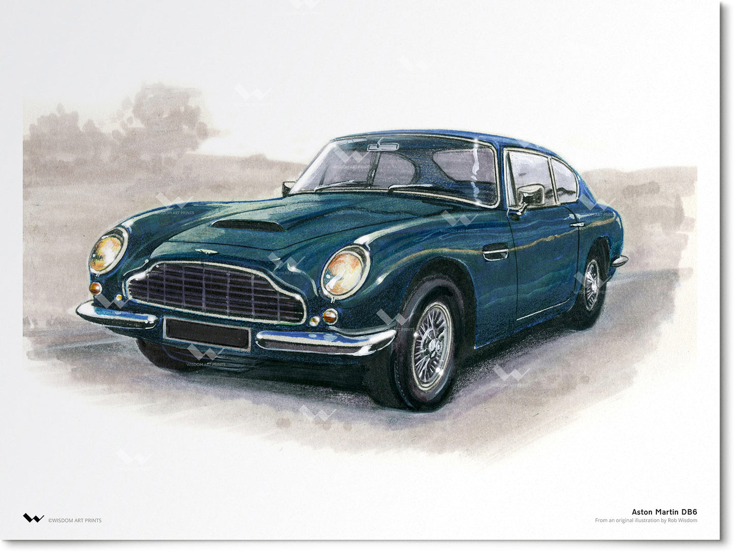 Aston Martin DB6 (Green)