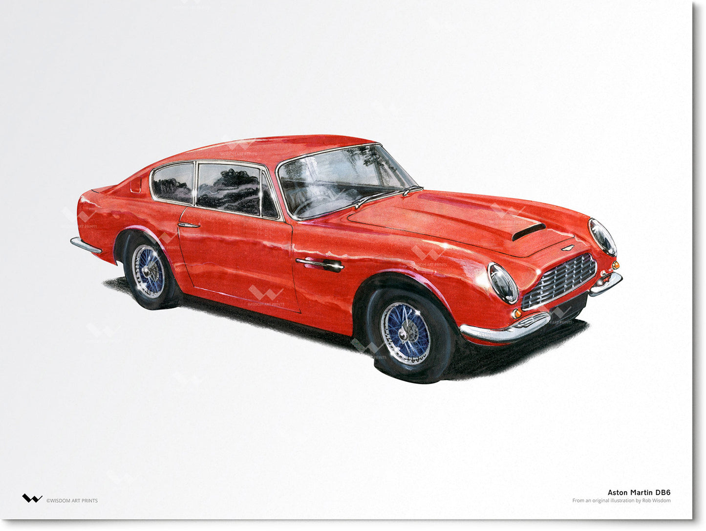 Aston Martin DB6 (Red)