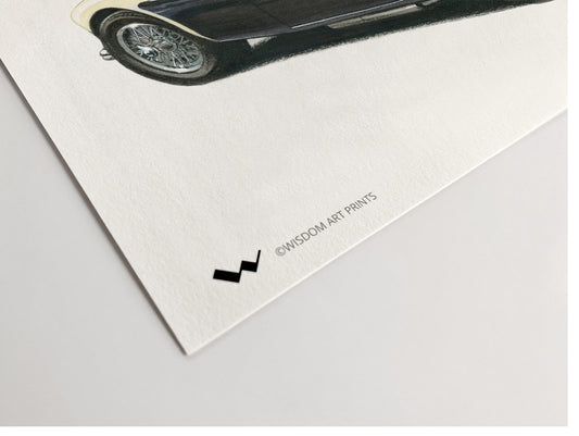 Austin-Healey 3000 Mark I (Rear)