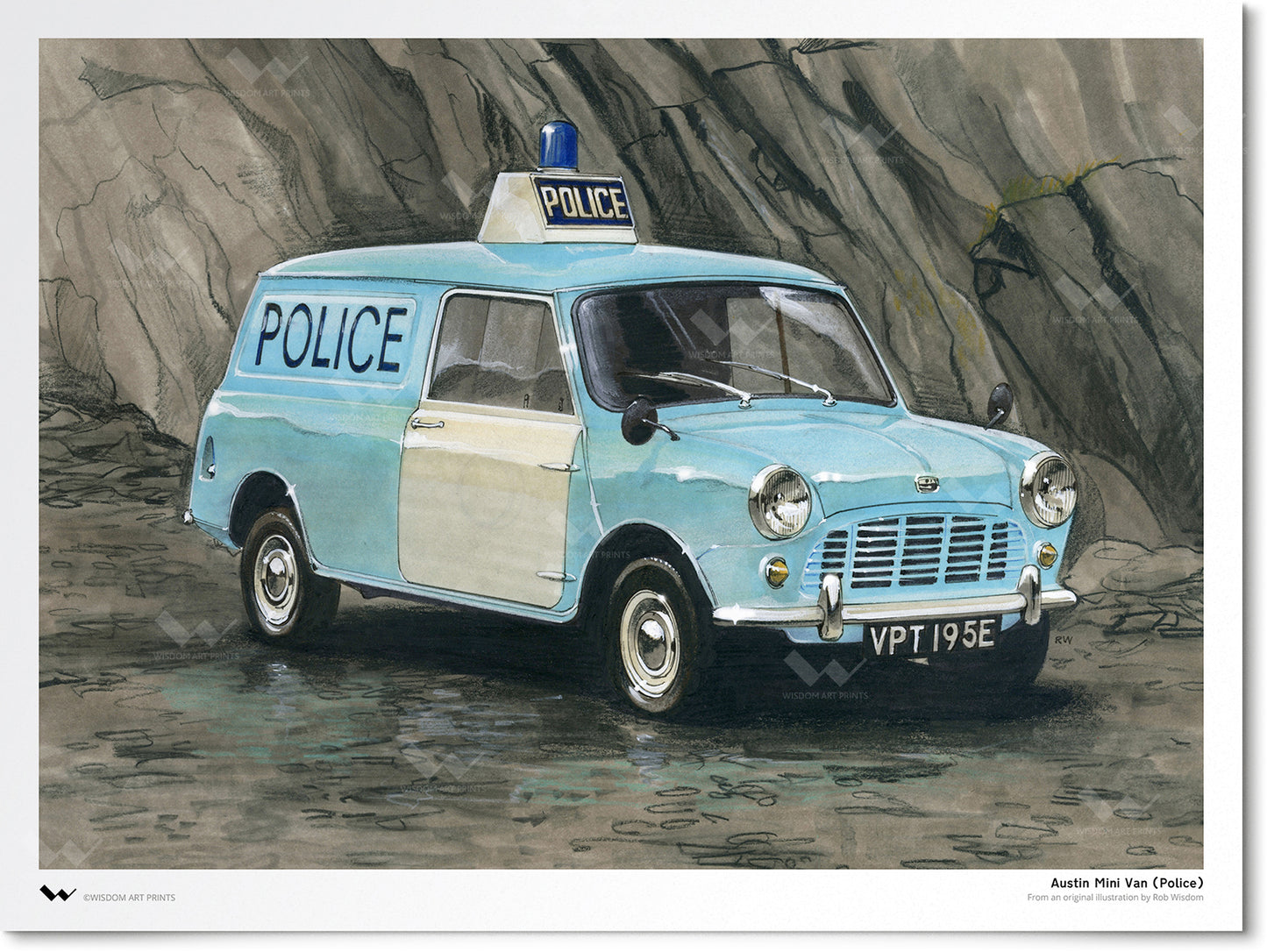 Austin Mini Van (Police)