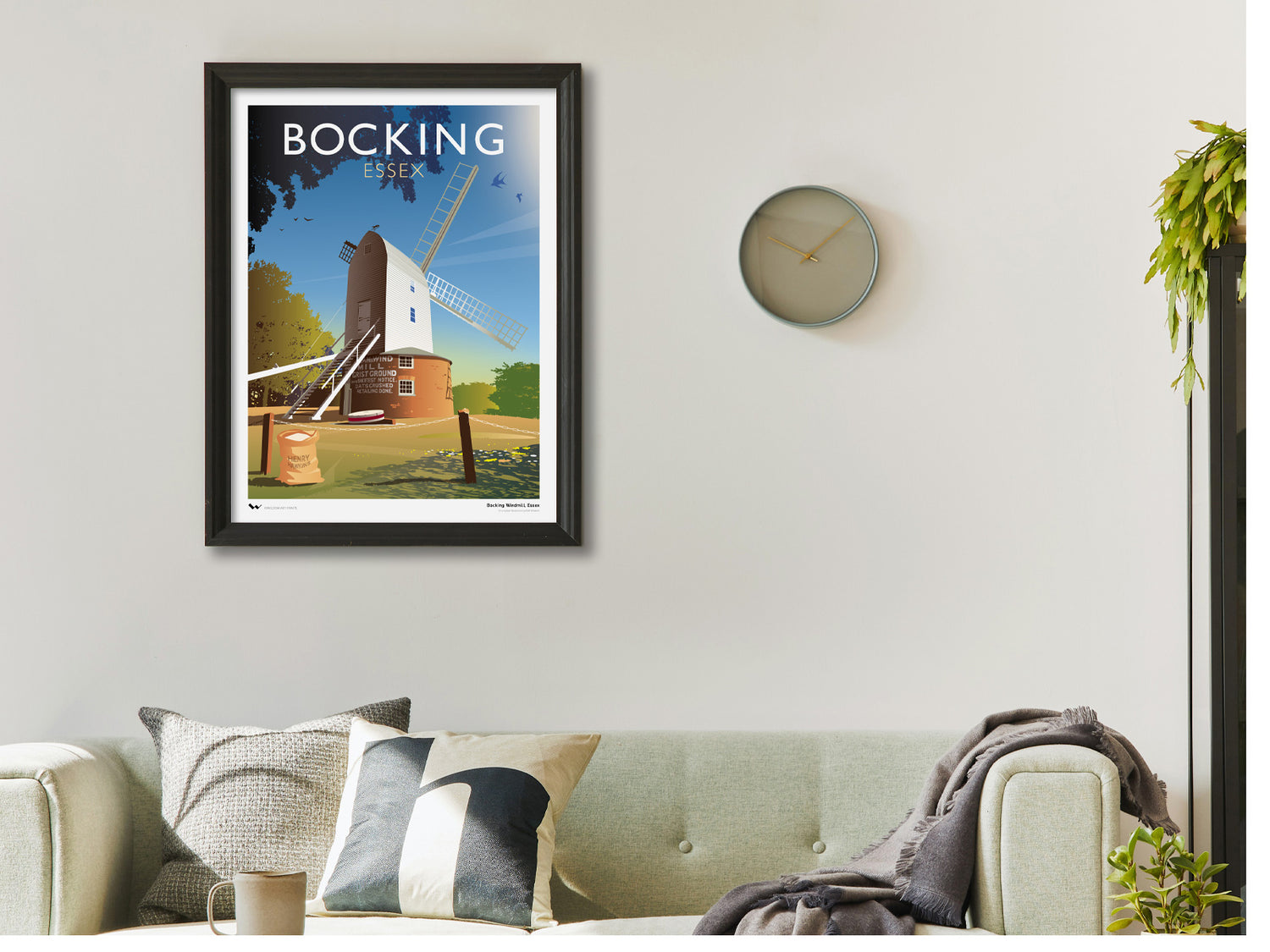 Borcking Bocking Windmill, Essex Art Print – Wisdom Art Prints