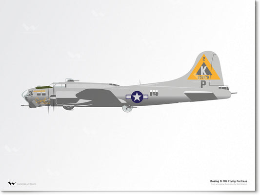 B-17G Flying Fortress Art Print