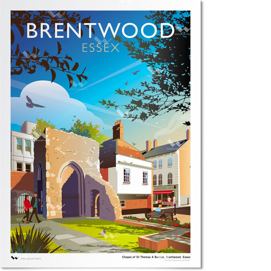 Brentwood, Essex Giclée Print