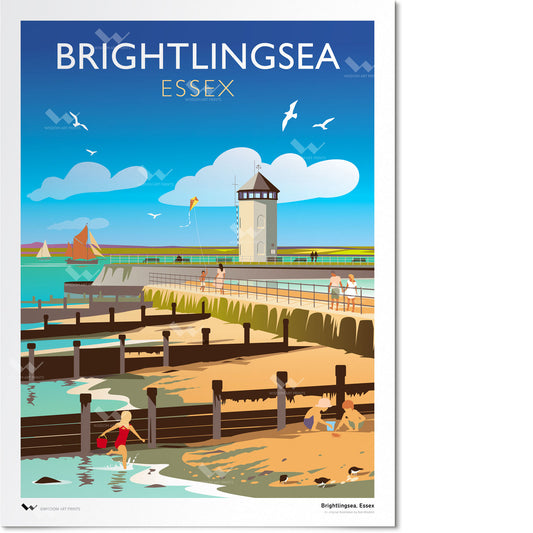 Brightlingsea, Essex Art Print