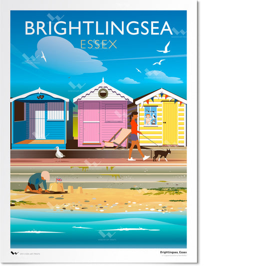 Brightlingsea Beach Huts, Essex