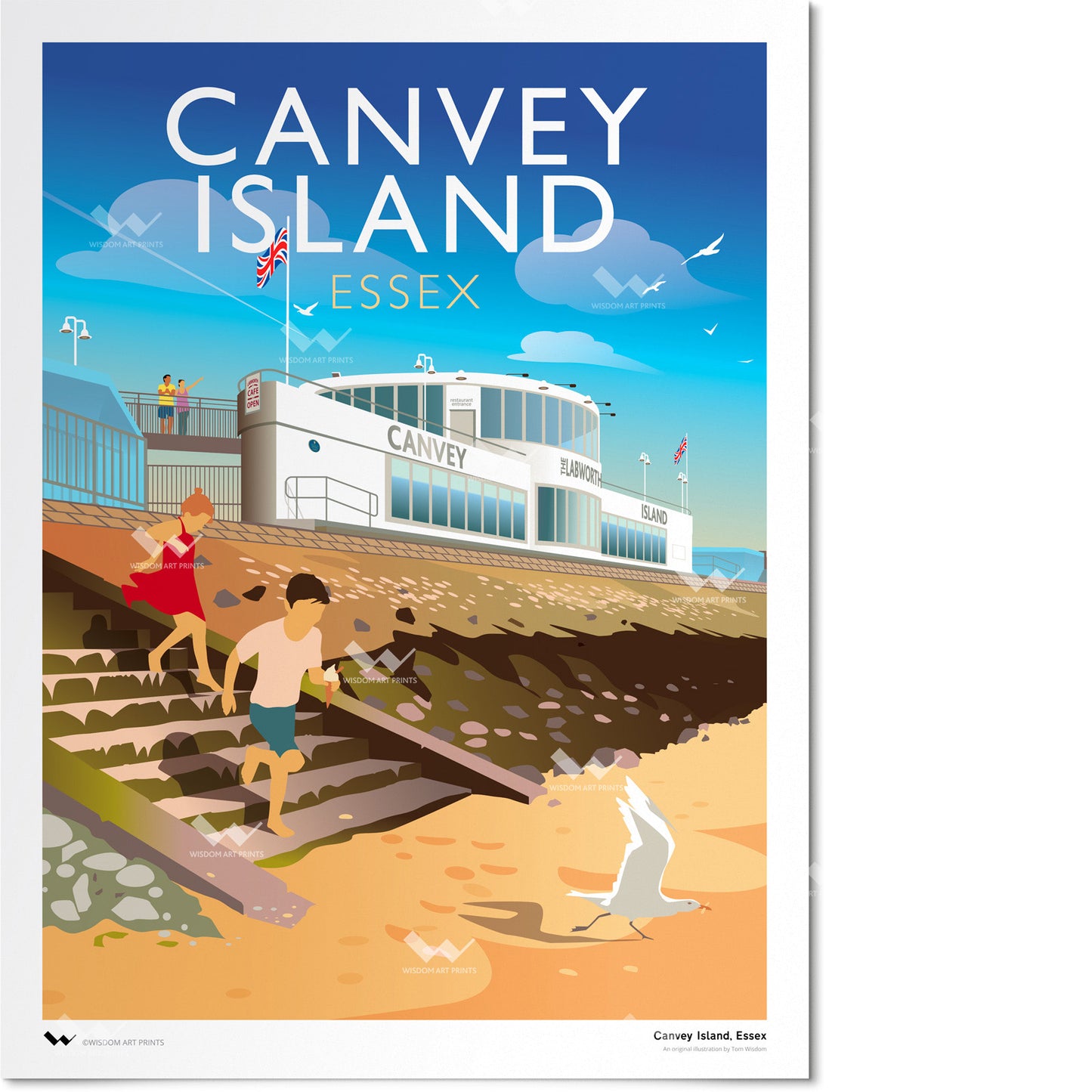 Canvey Island, Essex Art Print
