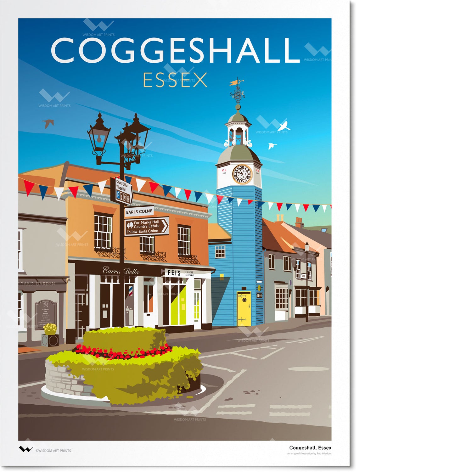 Coggeshall, Essex Art Print