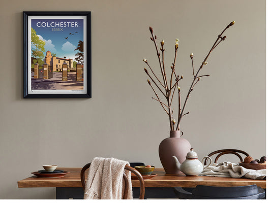 Colchester Castle, Essex Giclée Print