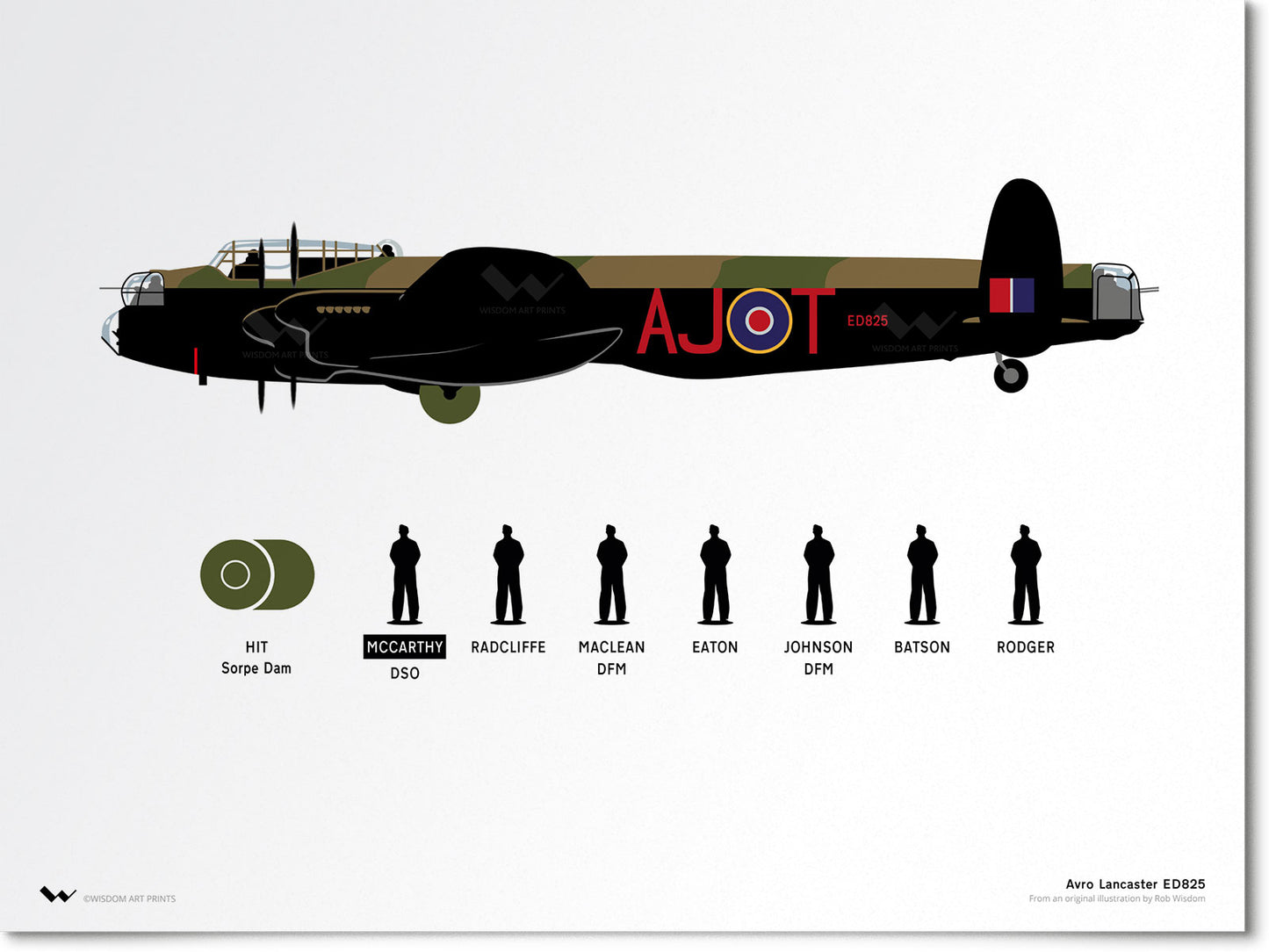Avro Lancaster ED825