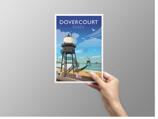 Dovercourt Bay, Harwich Greeting Card
