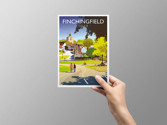 Finchingfield, Uttlesford Greeting Card