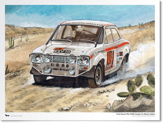 Ford Escort MkI (1970 London to Mexico Rally)