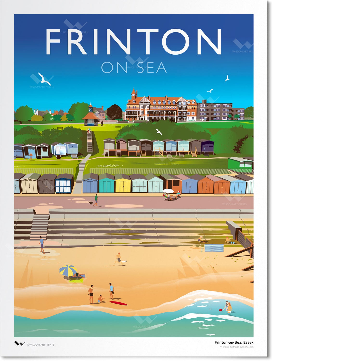 Frinton-on-Sea, Essex Art Print