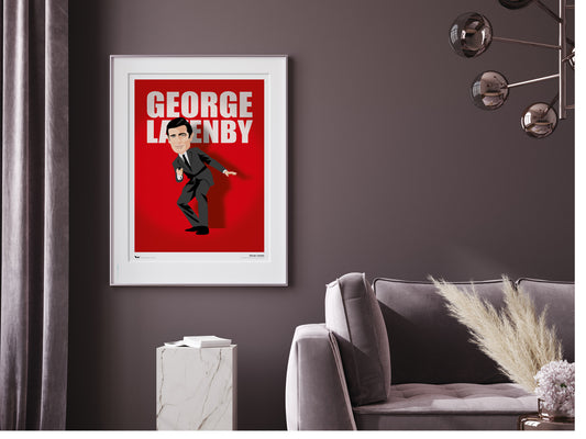 George Lazenby (James Bond) Giclée Print