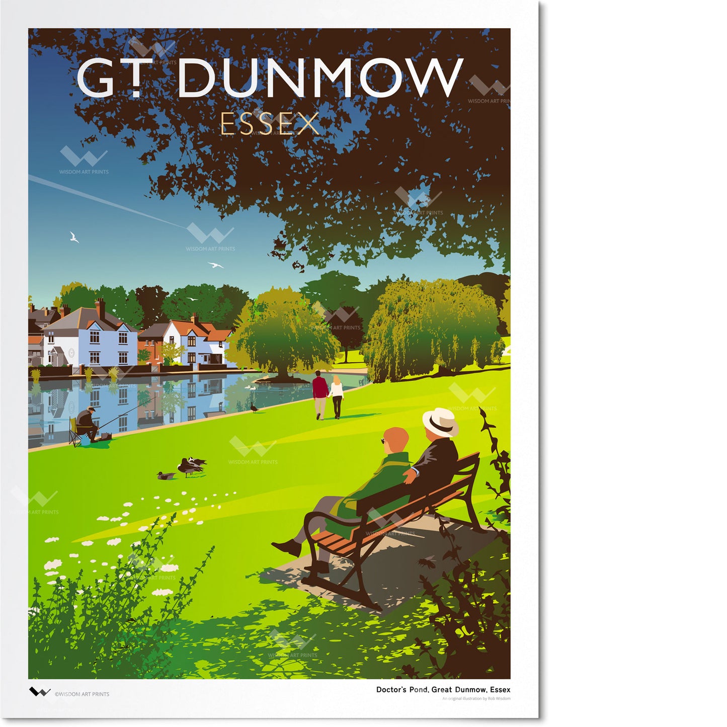Gt Dunmow, Uttlesford Giclée Print