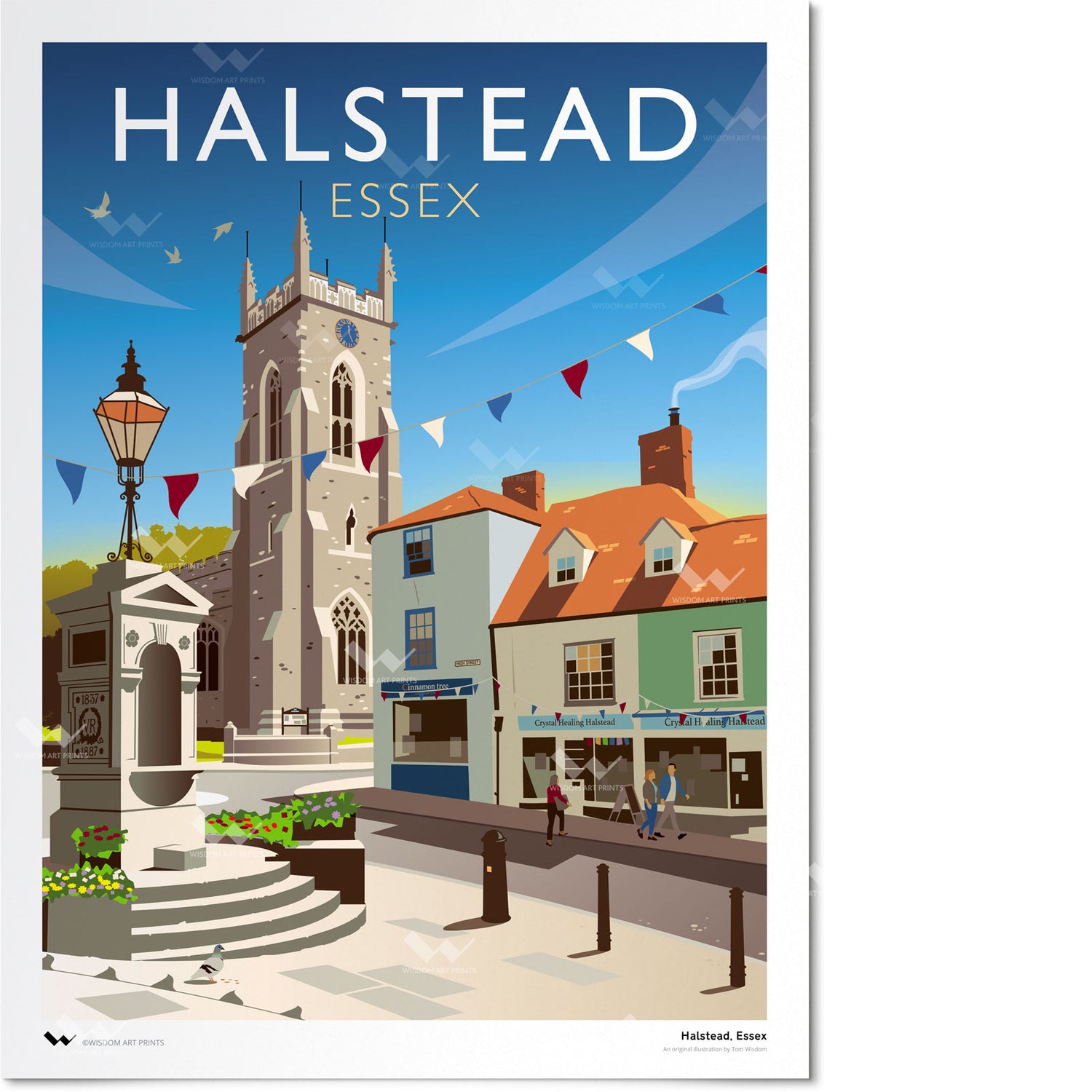 Halstead, Essex Art Print
