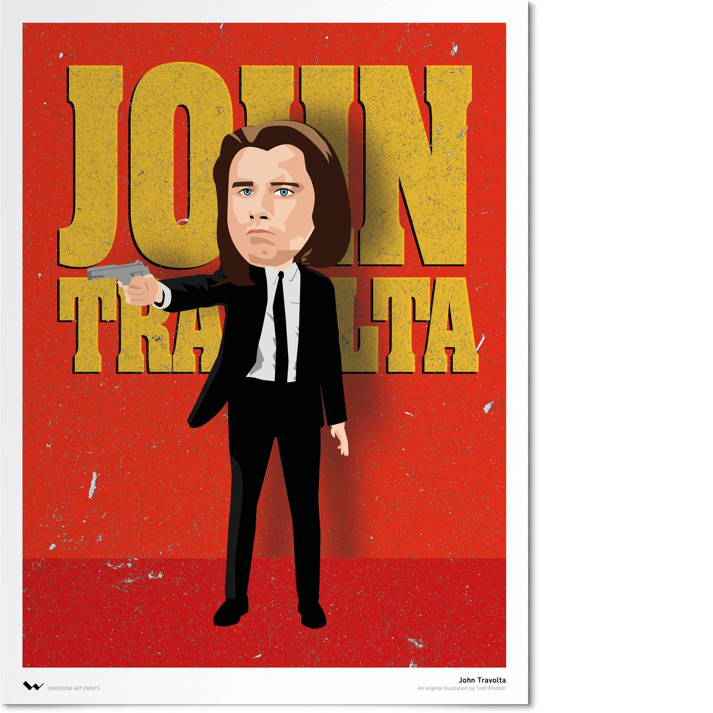 John Travolta (Vicent Vega) Art Print