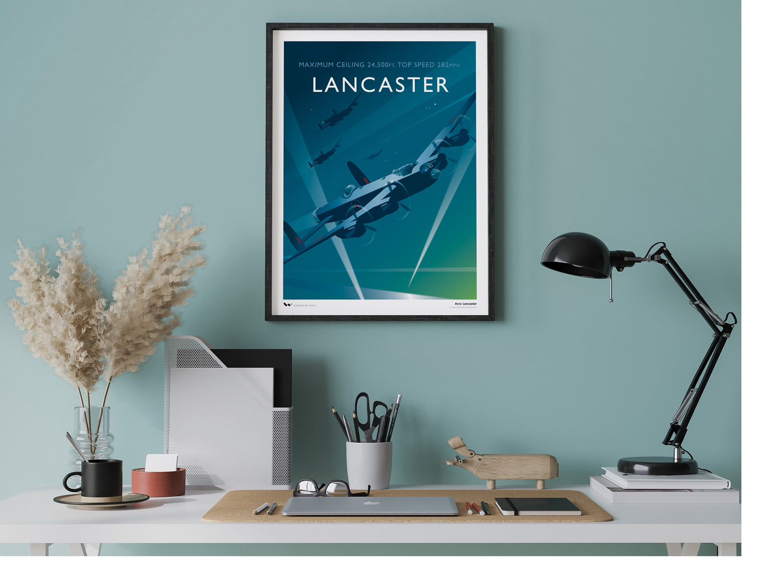 Lancaster Bomber Art Print