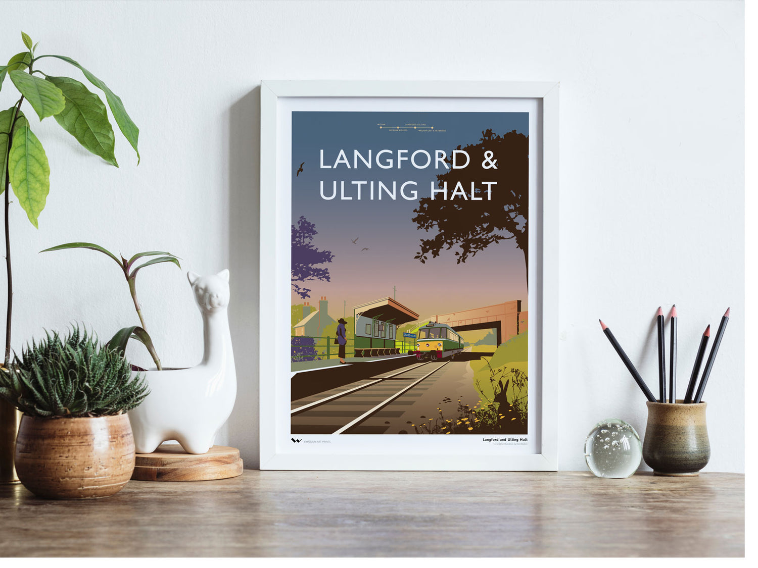 Langford & Ulting Halt Giclée Print